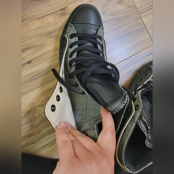 Converse unisex, high top, double tongue, size Mens US 9, Women's 11 - Picture 12 of 16